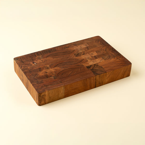 End Grain Butcher Block, Rectangular
