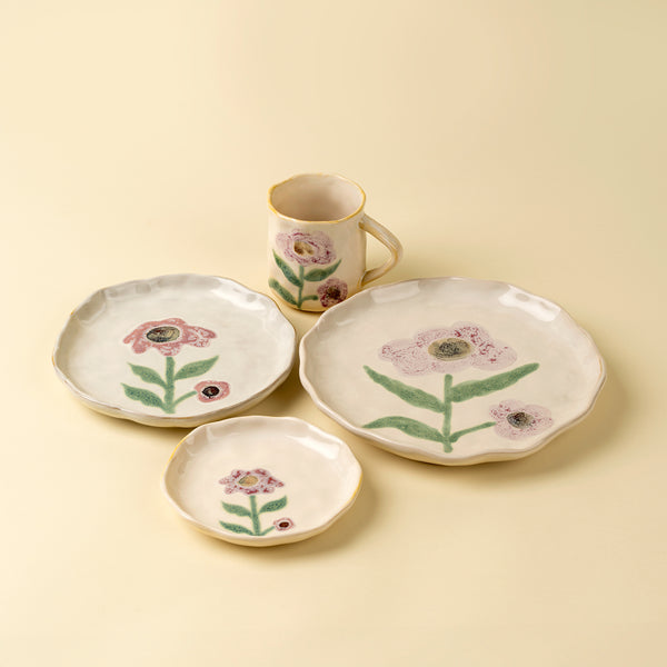 Painted Petals Plate L, Aster