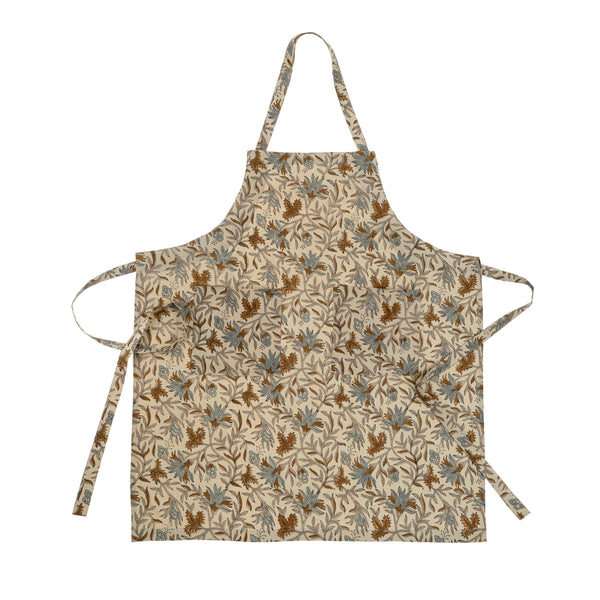 Cecily Block Print Apron