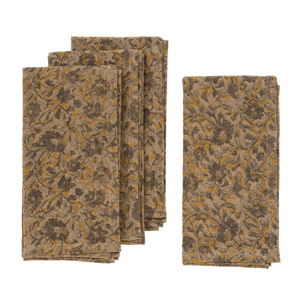 Lakshmi Block Print Napkins S/4