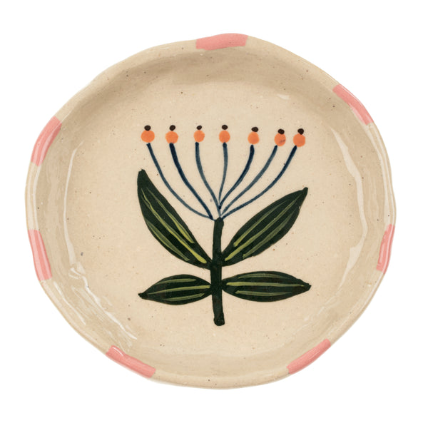 Flora Pottery Mini Dish M, Lotus