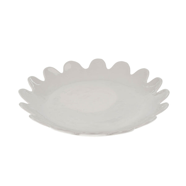 Scalloped Serving Plate