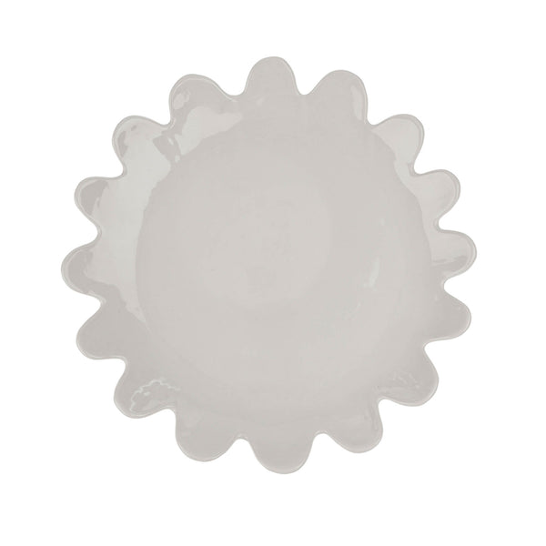 Scalloped Serving Plate