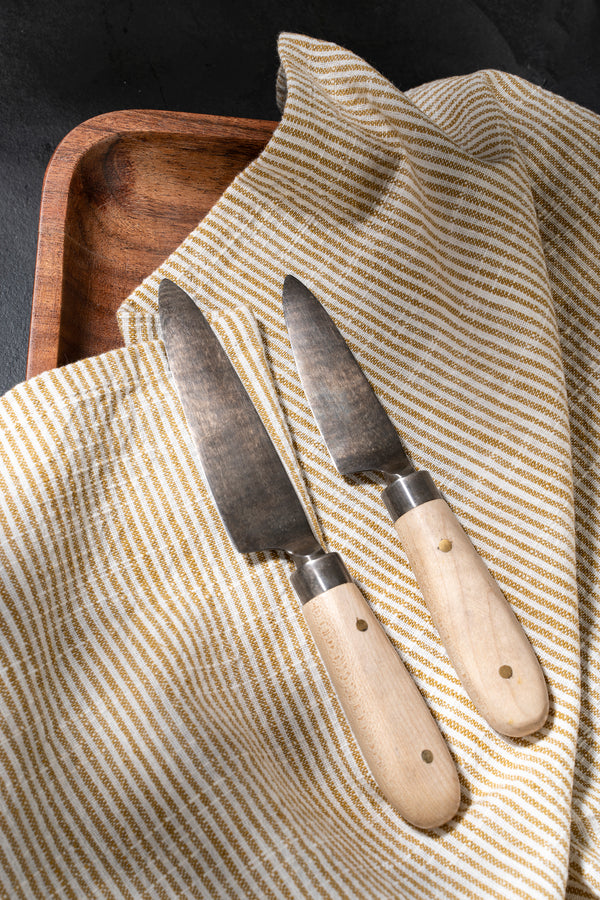 Beechwood Paring Knives S/2