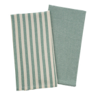 Lucia Tea Towels S/2 Aqua