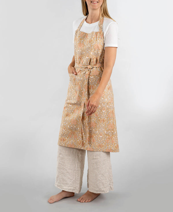 Acapulco Block Print Apron