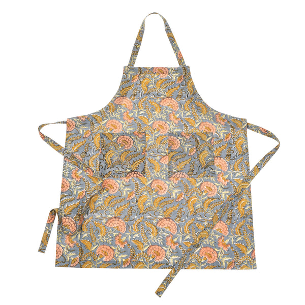 Curacao Block Print Apron