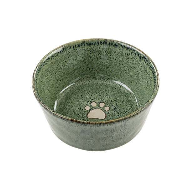 Paw Resist Pet Bowl S, Green