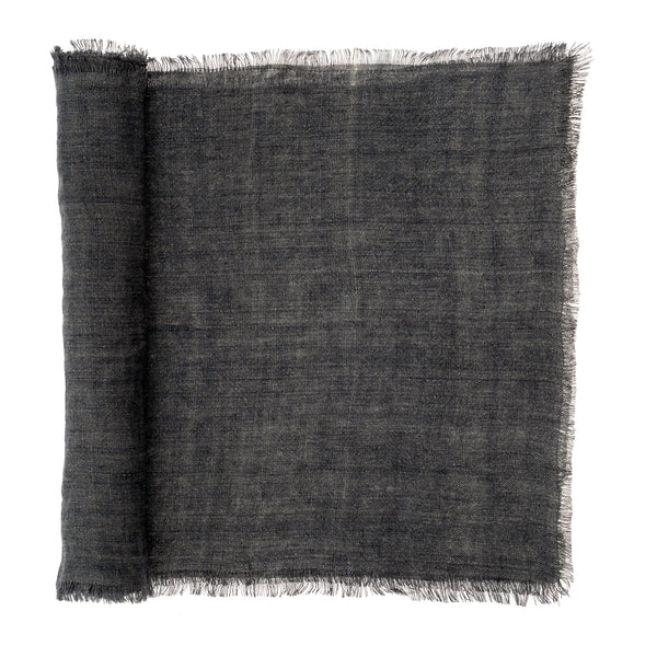 Lina Linen Runner, Coal