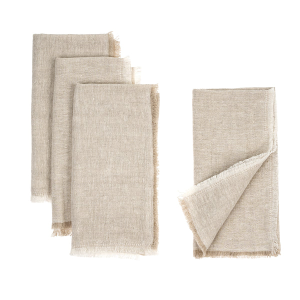 LIna Linen Napkins S/4 Chambray