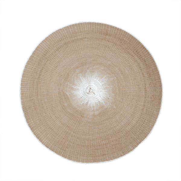 Willa Woven Placemat, Taupe