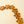 Glass Star Garland, Amber