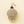 Glitter Acorn Glass Holiday Ornament