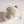 Glitter Acorn Glass Holiday Ornament
