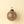 Glitter Ball Holiday Ornament S, Blush