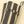 Block Print Stripe Stocking, Charcoal