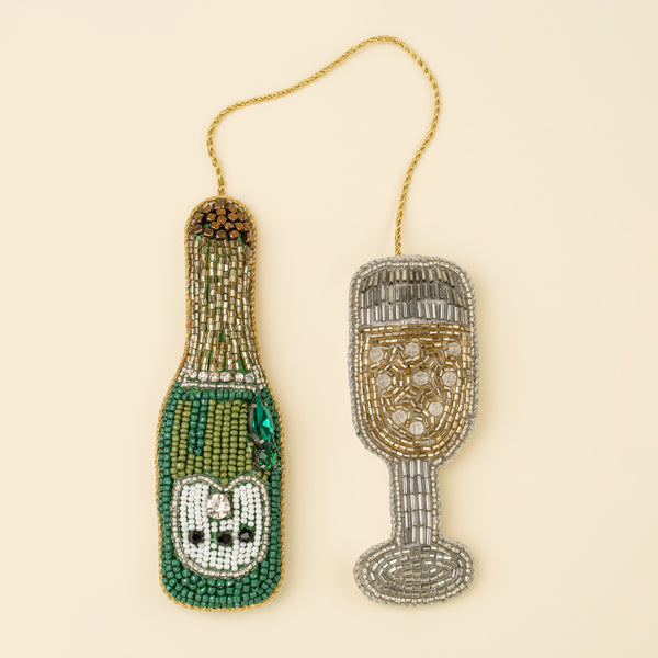 Sparkling Spirits Zardozi Holiday Ornament