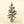 Frosted Pine Decor Tree L