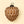 Heirloom Cone Holiday Ornament, Rustic Pink