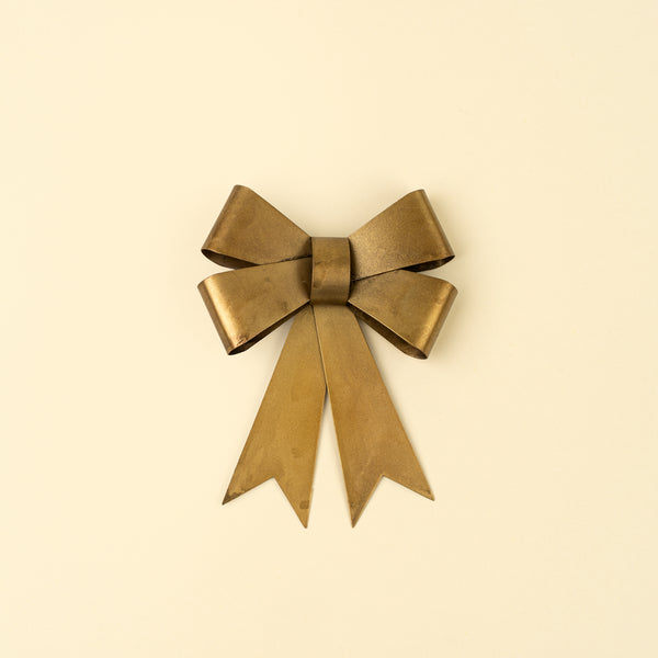 Gilded Bow Holiday Ornament S