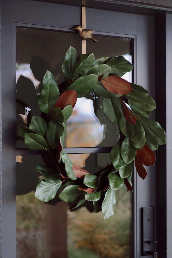 Gilded Dove Wreath Hanger