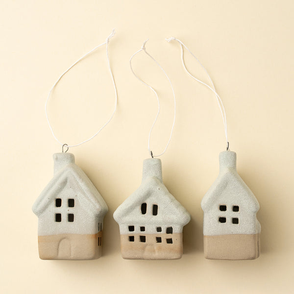 Snowdrop House Holiday Ornament, Chalet