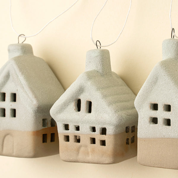 Snowdrop House Holiday Ornament, Chalet