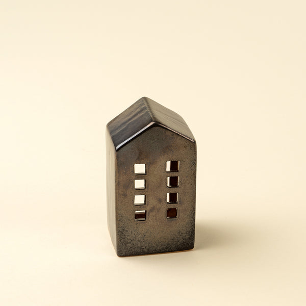Midnight Ceramic Tealight House S