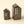 Midnight Ceramic Tealight House L