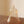 Blush Bell Glass Holiday Ornament L