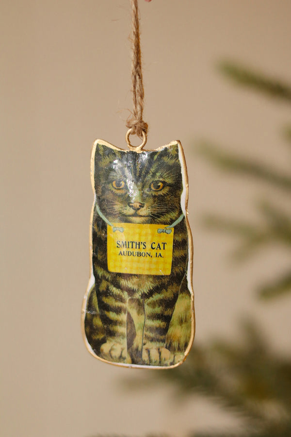 Keepsake Iron Holiday Ornament, Smith's Cat