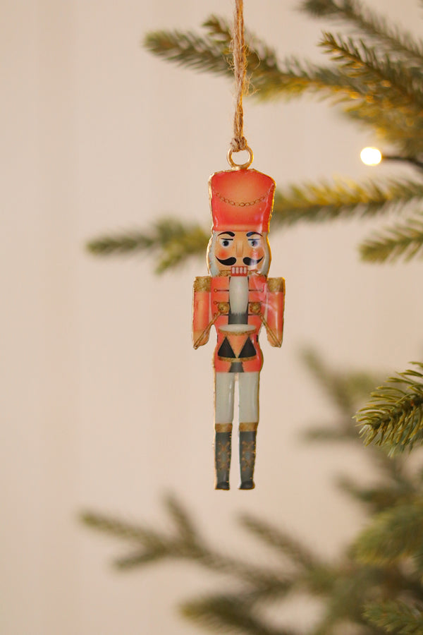 Keepsake Iron Holiday Ornament, Pink Nutcracker