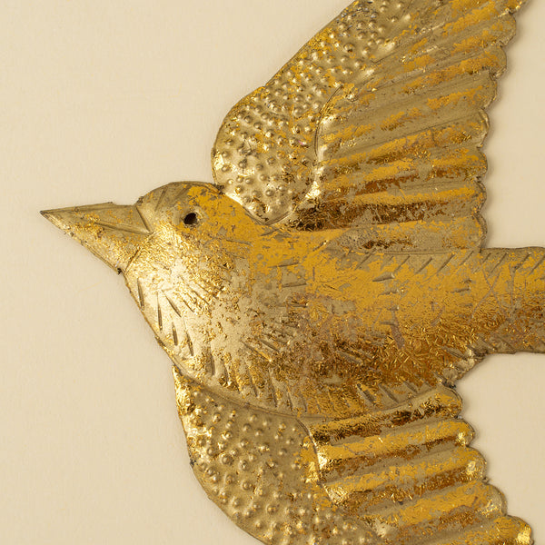 Golden Songbird Holiday Ornament