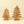 Snowdrift Carved Trees S/2