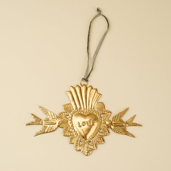 Love Birds Milagro Holiday Ornament