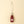 Red Wine Bottle Beaded Holiday Ornament