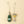 Champagne Bottle Beaded Holiday Ornament