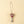 Rose Glass Beaded Holiday Ornament