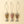 Champagne Cheers Beaded Holiday Ornaments S/3