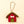 Dog House Felt Ornament, Red