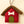 Dog House Felt Ornament, Red