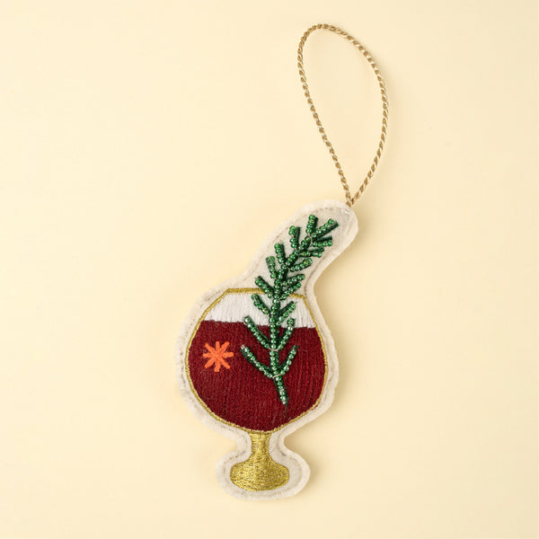 Merry Merlot Ornament