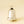 Silver Glass Bell Ornament S