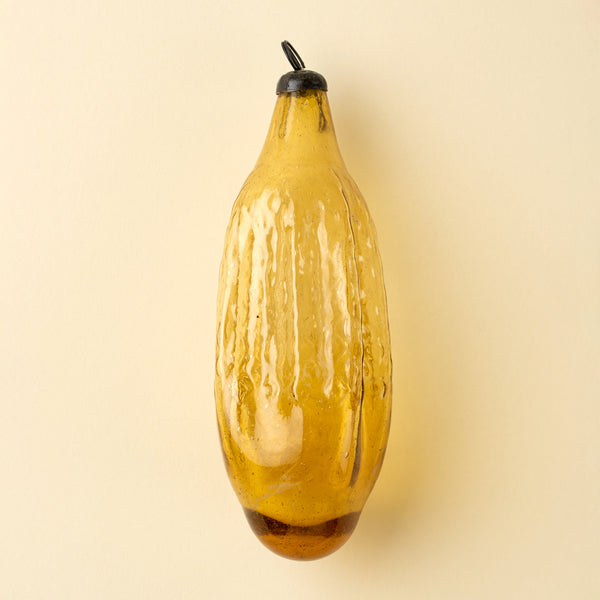 Recycled Vintage Seedpod Ornament, Gold