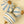Striped Paper Mache Ornaments S/3, Blue