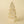Carved Paper Mache Tree L, White