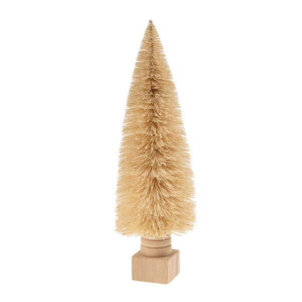 Sisal Bottle Brush Tree on Base L, Natural