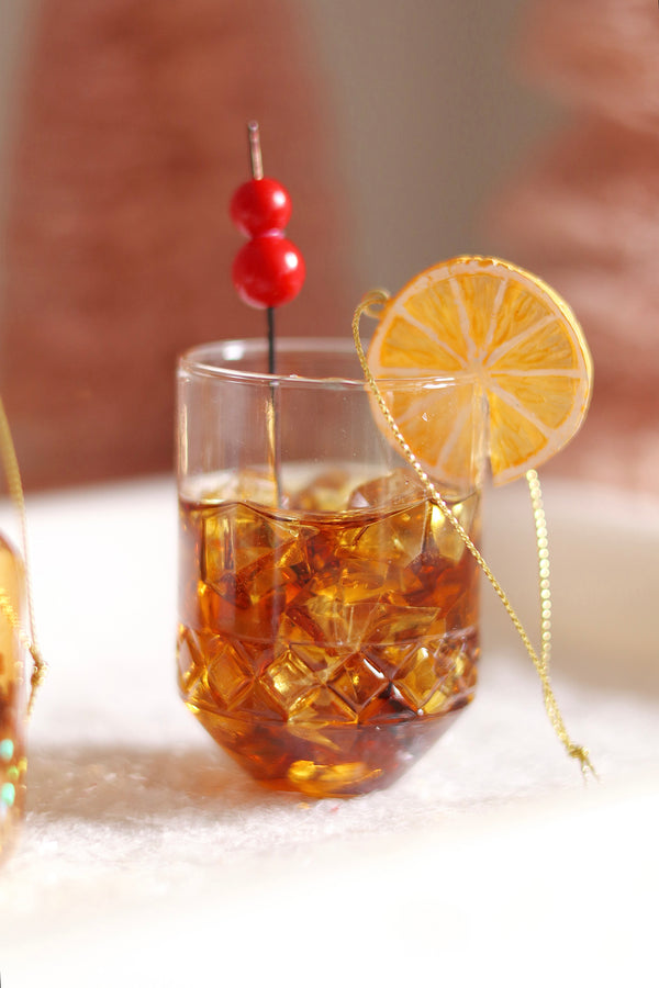 Christmas Cocktail Holiday Ornament