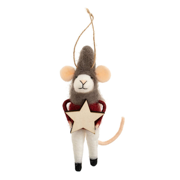 North Star Nicholas Mouse Holiday Ornament