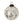 Silverfrost Holiday Ornament L, Waves